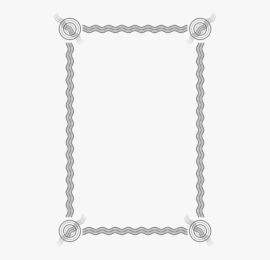 Transparent Art Nouveau Border Png - Chain, Png Download, Free Download