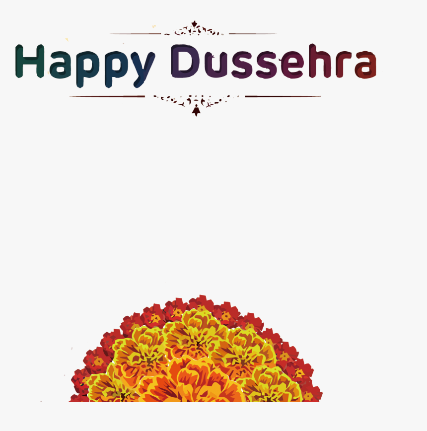Happy Dussehra Png Picture - Happy Dasara Text Png, Transparent Png, Free Download