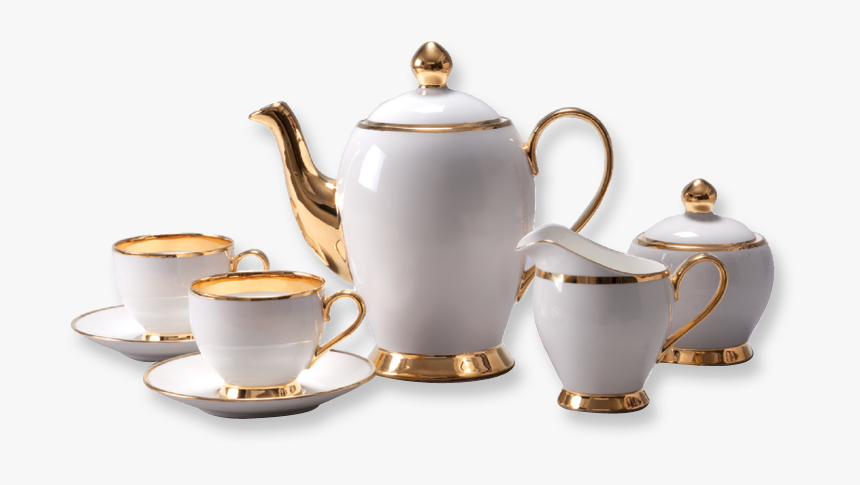 Gold Tea Cup Transparent Background, HD Png Download, Free Download