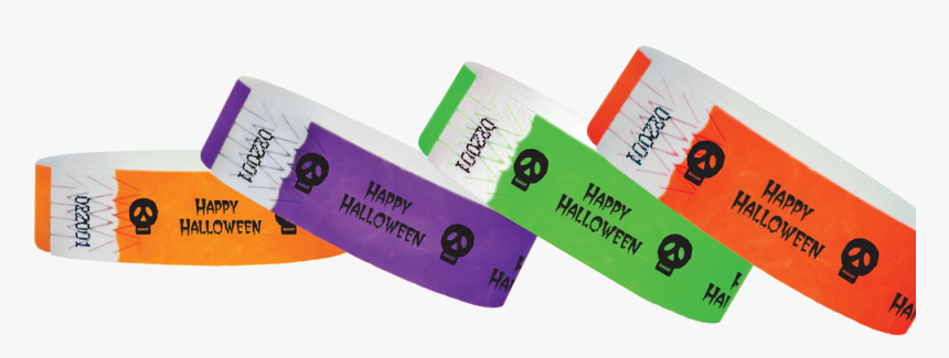 3/4 Tyvek Wristband Halloween/skull 500 Box - Label, HD Png Download, Free Download