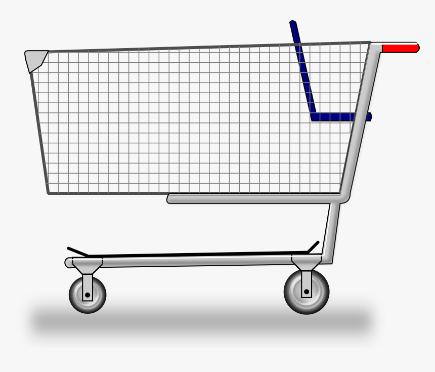 Cart Drawing Trolley Supermarket - Streamlight For Glock 19 Fde, HD Png Download, Free Download
