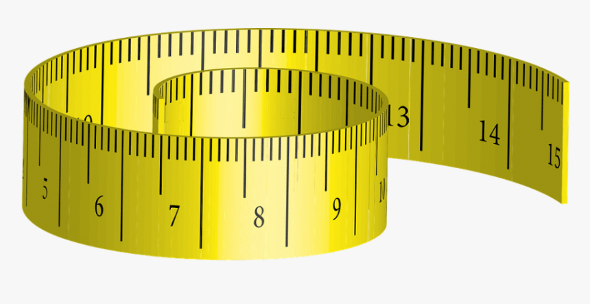 Measure Tape Png Free - Measurement Transparent, Png Download, Free Download