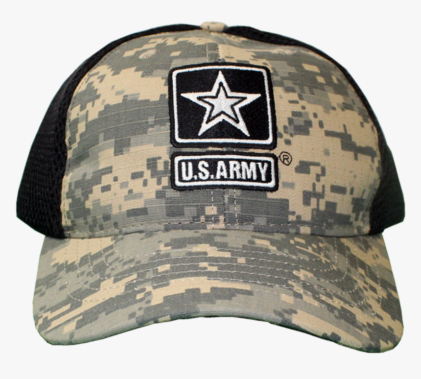 26023 - U - S - Army Cap - Made In Usa - Digital Camo/black - Us Army Hat Png, Transparent Png, Free Download