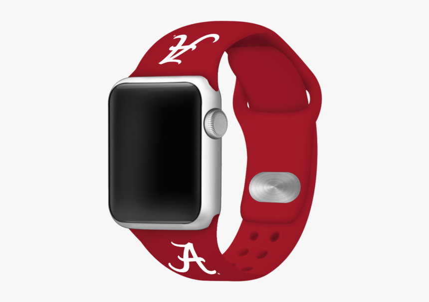 Alabama Crimson Tide Sport Band For Apple Watch - Alabama Apple Watch Band, HD Png Download, Free Download