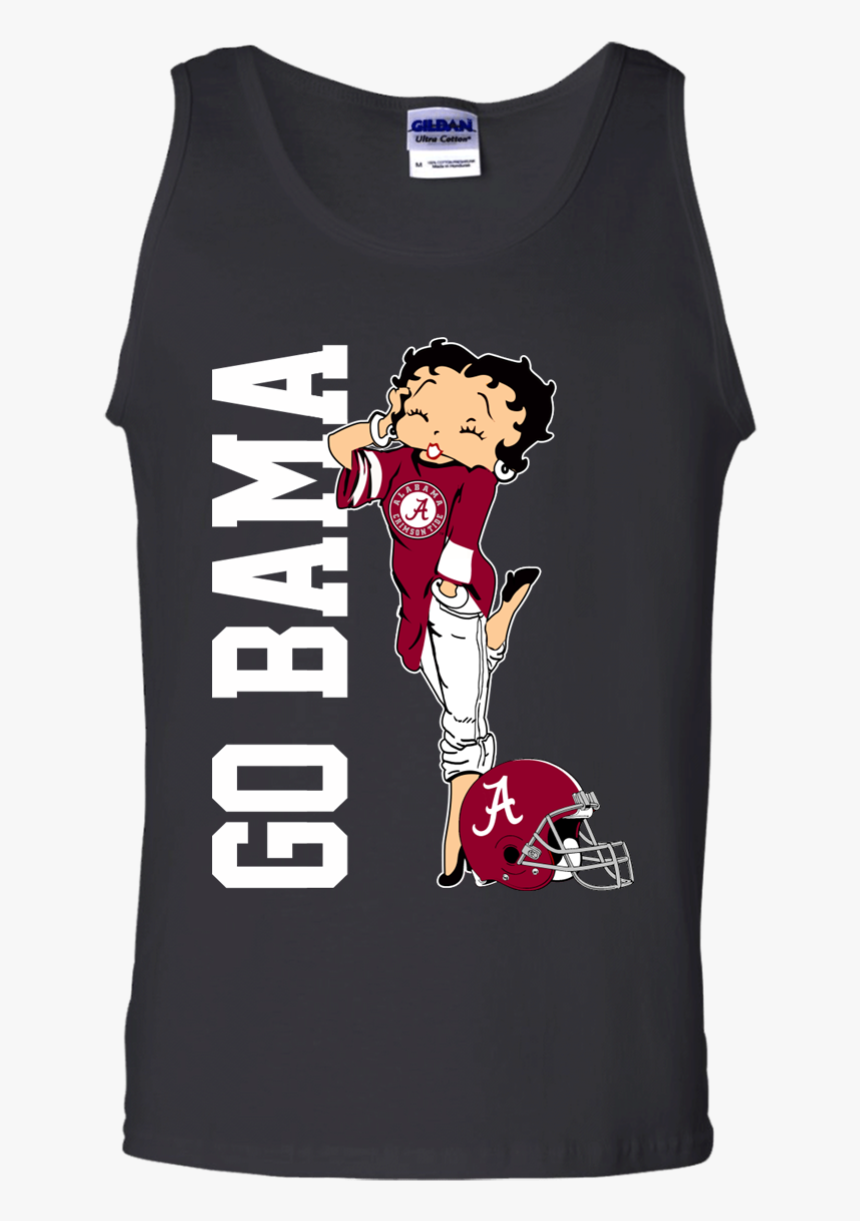 Alabama Crimson Tide Betty Boop T-shirt - Betty Boop Alabama Png, Transparent Png, Free Download