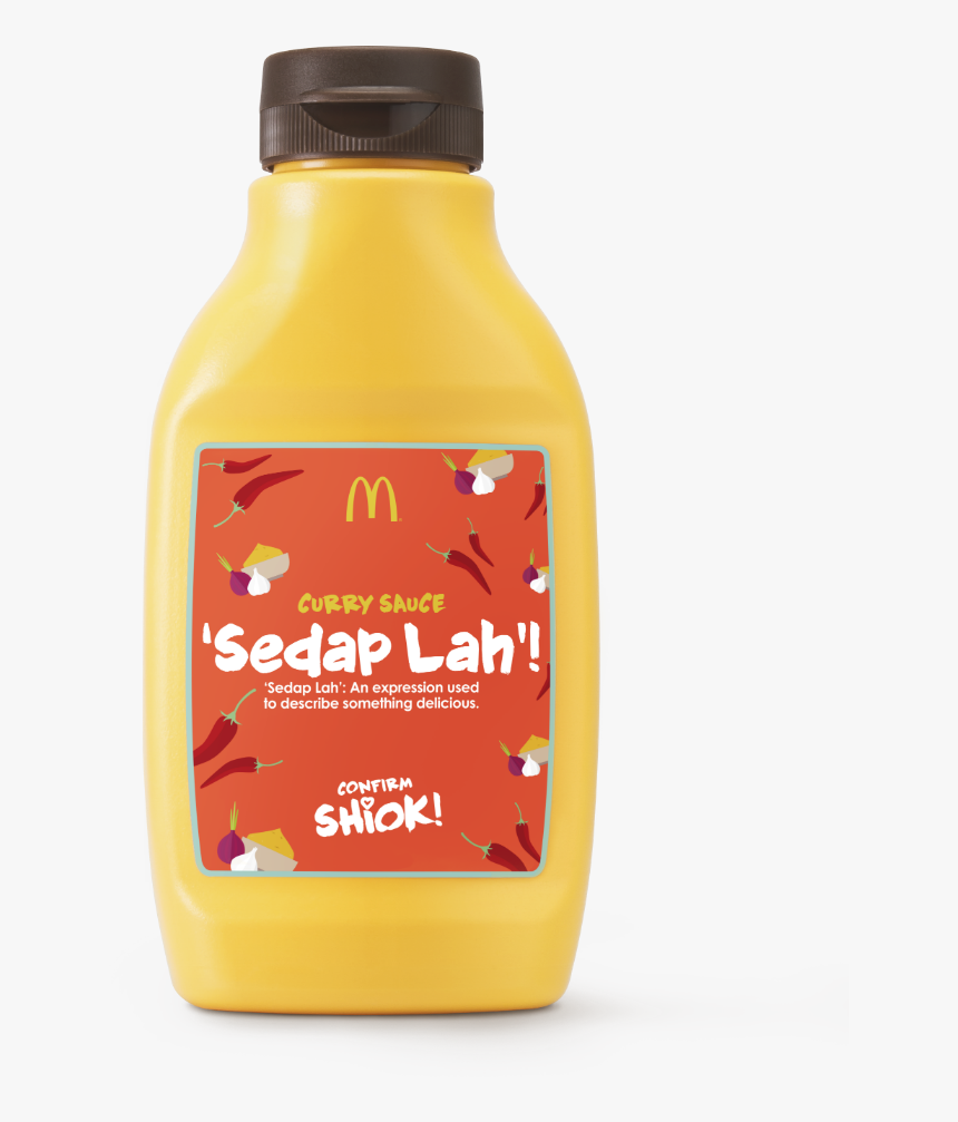 Mcdonald"s Bottled Curry Sauce - Cheese Sauce Bottle In Singapore, HD Png Download, Free Download