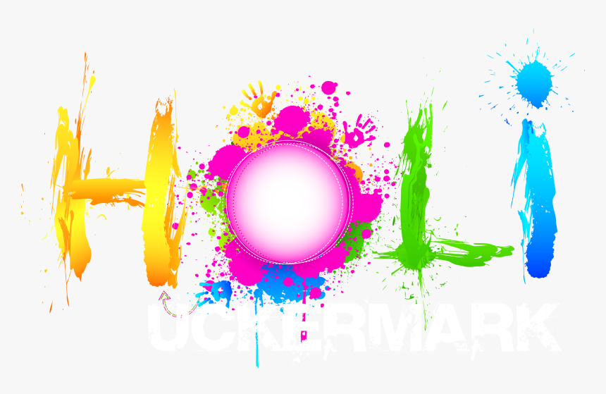 Happy Holi Text Png File - Holi Png, Transparent Png, Free Download