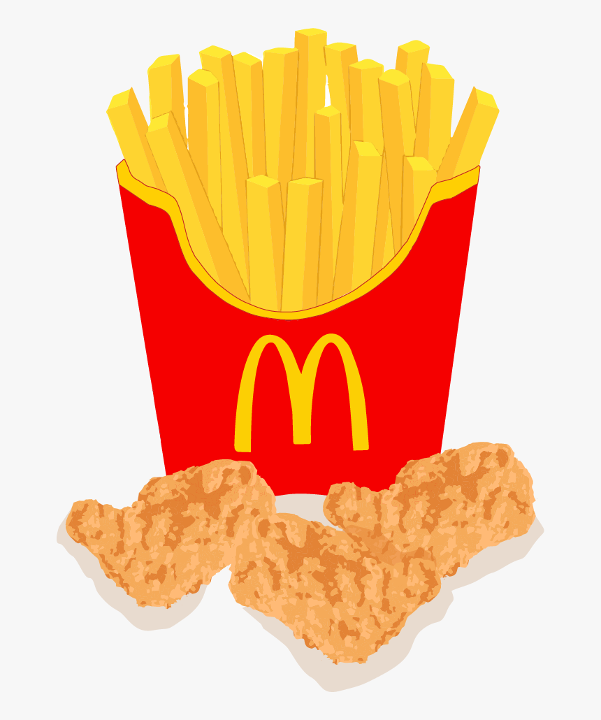 Mcdonalds Chicken Nuggets And Fries"
 Class="img Responsive - Tagline Of French Fries, HD Png Download, Free Download