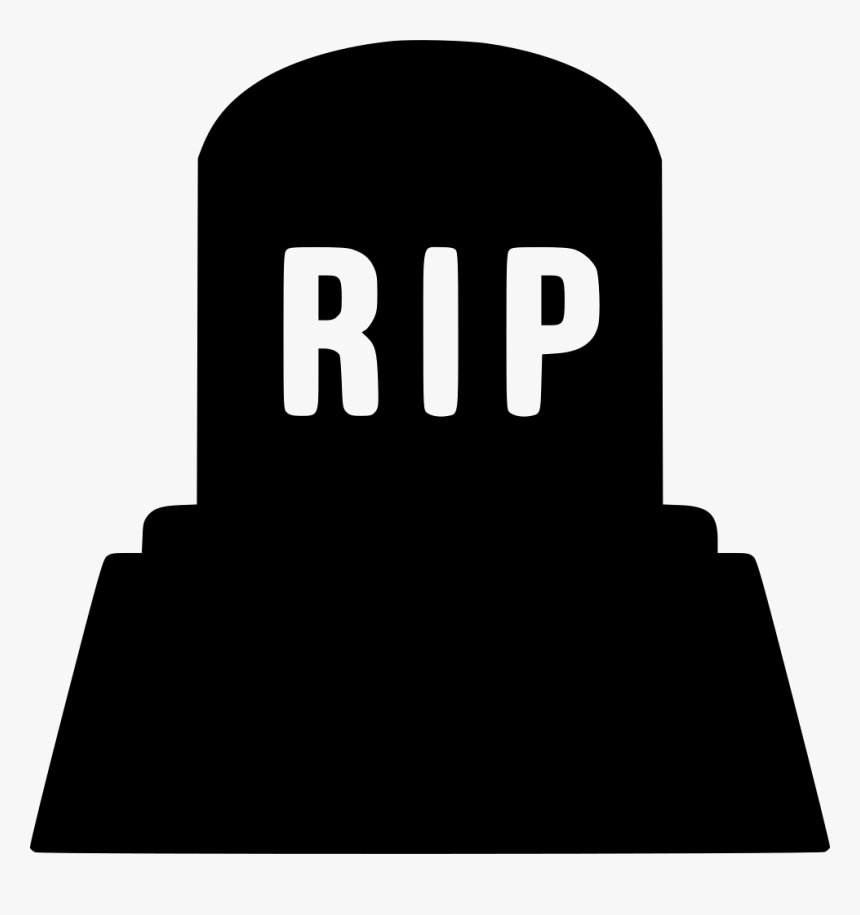 Halloween Grave Cemetery Rip - Gravestone Icon, HD Png Download, Free Download