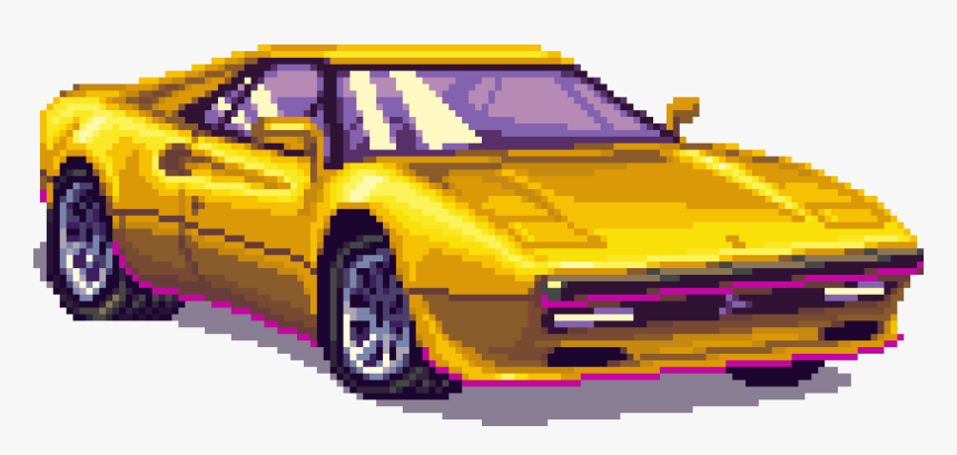 80's Retro Car Png, Transparent Png, Free Download