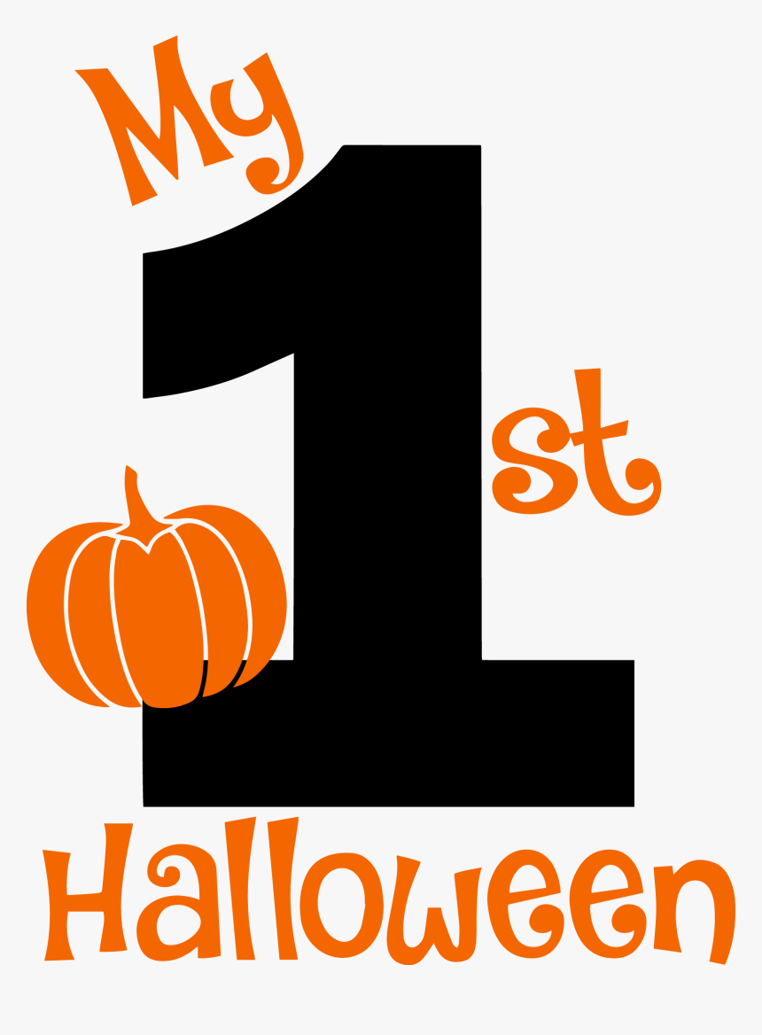 My 1st Halloween Png, Transparent Png, Free Download