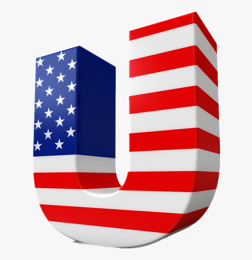 Free Us Flag Font, HD Png Download, Free Download