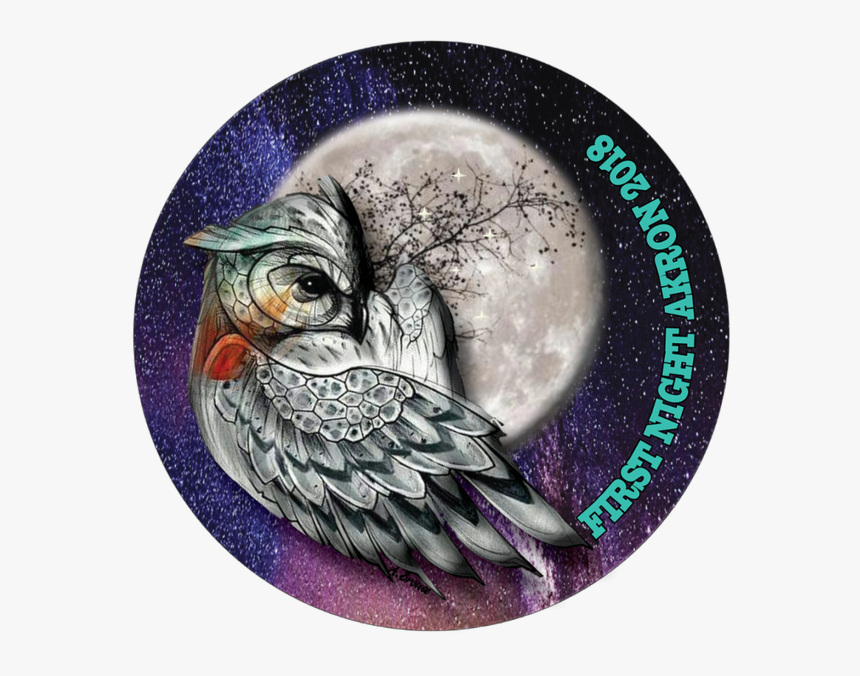First Night Akron 2018 Button, HD Png Download, Free Download