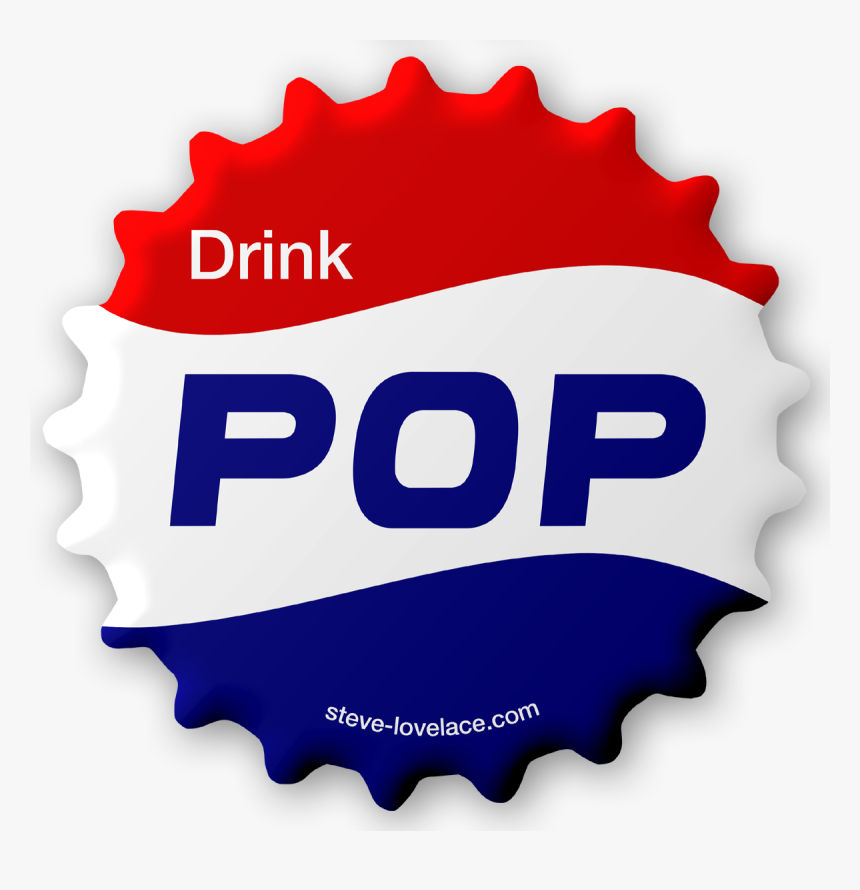 Pop Bottle Cap - Pop Cola Logo Png, Transparent Png, Free Download