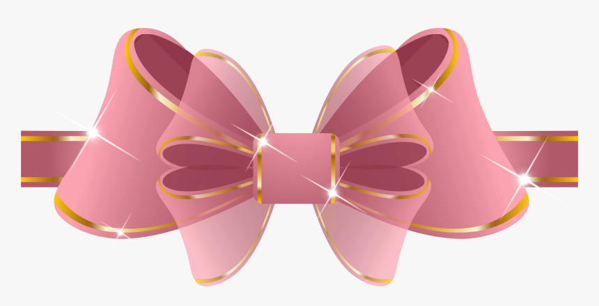 Pink Bows Clipart 35 Bow Images Instant Download Bow Clip Art