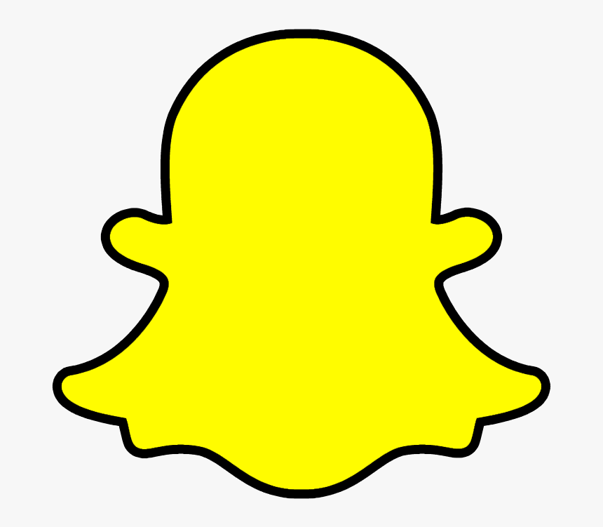 Transparent Snapchat Png - Black Circle Snapchat Icon, Png Download, Free Download