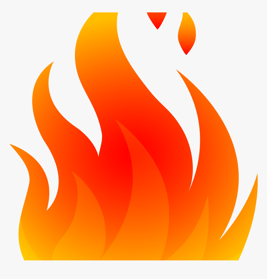 Transparent Fire Png Images - Cartoon Fire Transparent Background, Png Download, Free Download