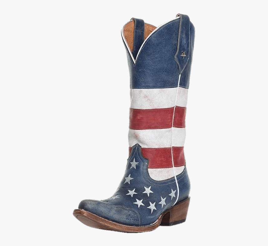 American Flag Women"s Cowboy Boot - Cowboy Boots American Flag, HD Png Download, Free Download