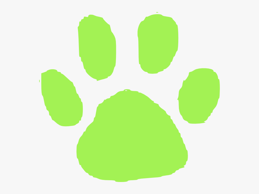 Transparent Tiger Paw Print Png - Cat Paw Print Black Background, Png Download, Free Download