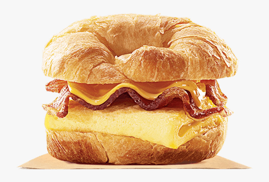 Bacon Egg And Cheese Croissanwich, HD Png Download, Free Download