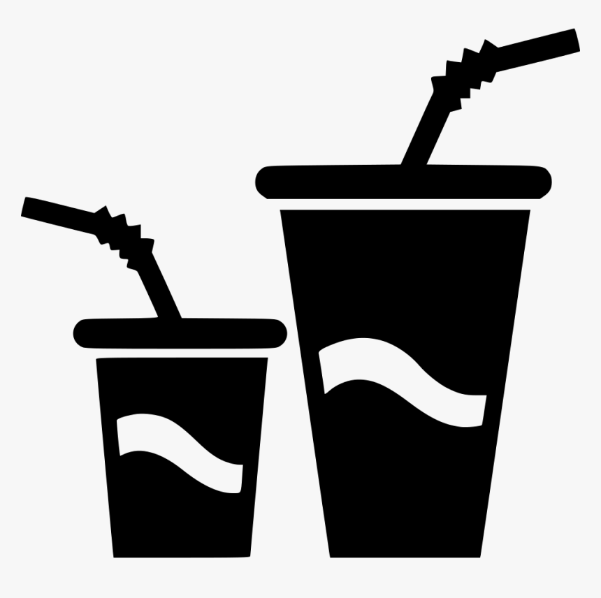 Small Paper Cups Drink - Big And Small Icon, HD Png Download, Free Download