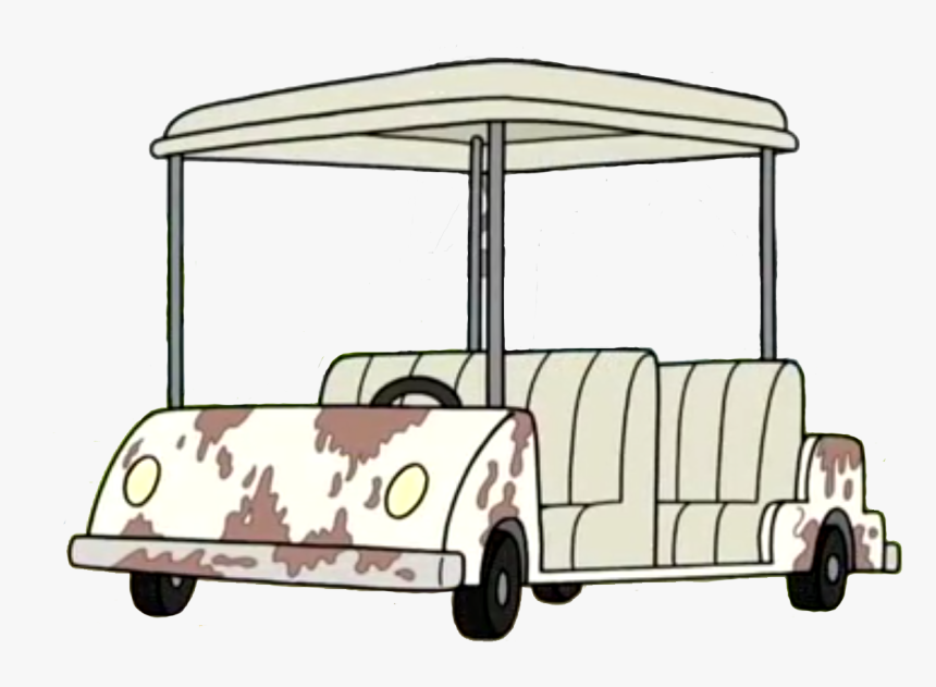 Regular Show Wiki - Regular Show Golf Cart, HD Png Download, Free Download