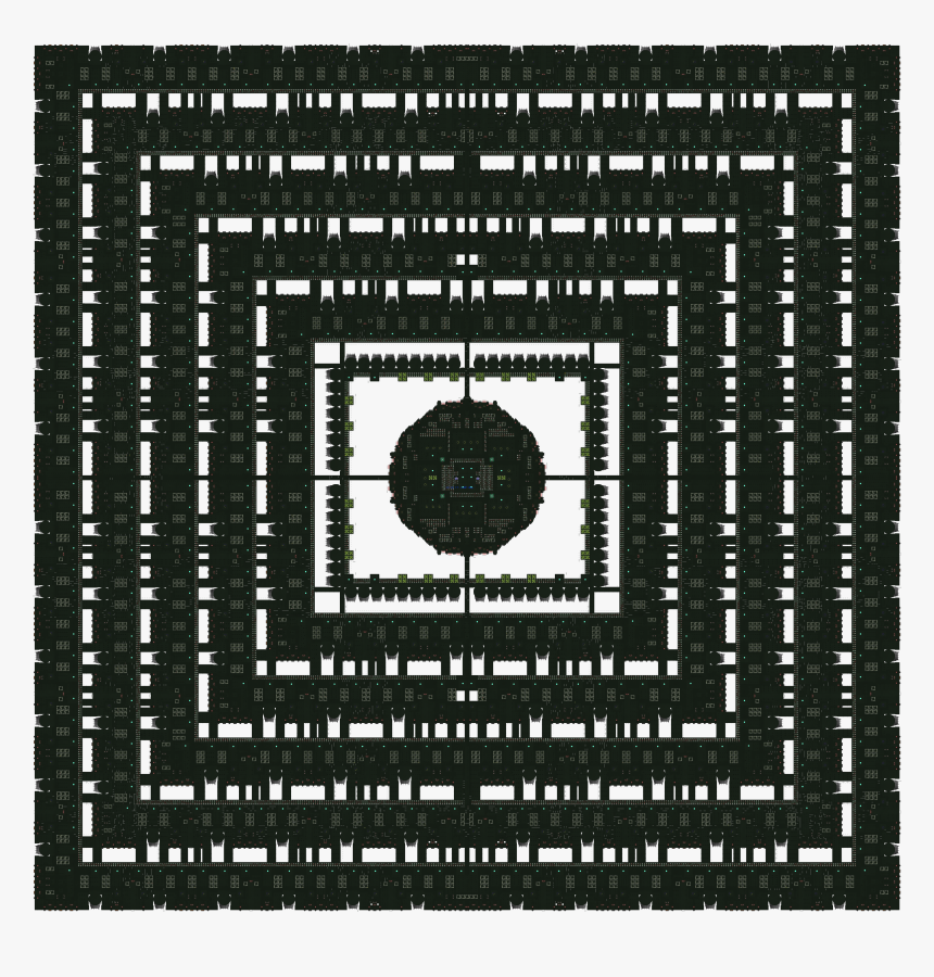 Borg Cube Png Top Down - Cosmoteer Star Trek Ships, Transparent Png, Free Download