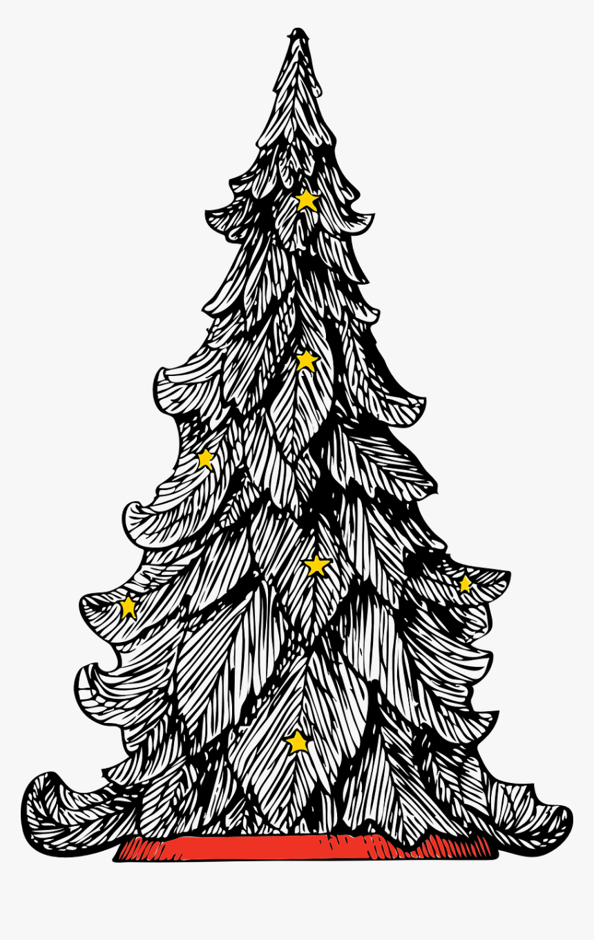 Big Christmas Tree Clip Art, HD Png Download, Free Download