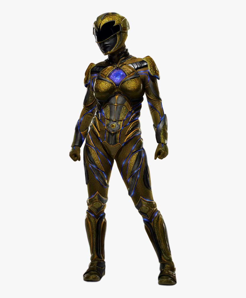 Power Rangers 2017 Yellow Ranger, HD Png Download, Free Download