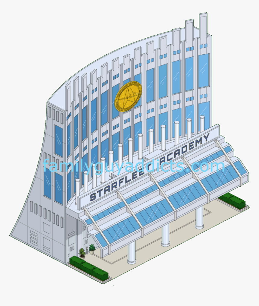 Starfleet Academy - Star Trek Starfleet Building, HD Png Download, Free Download