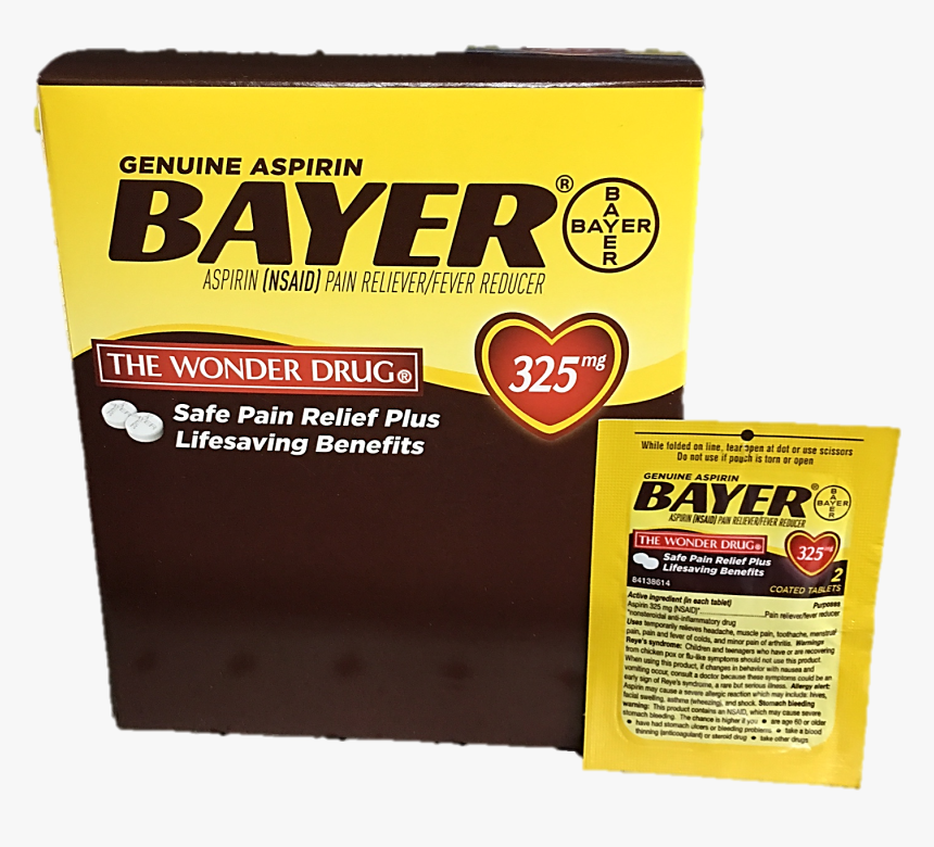 Bayer Aspirin 325 Mg, HD Png Download, Free Download