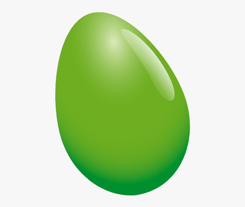 Green Easter Egg Png, Transparent Png, Free Download