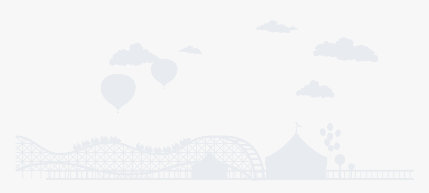 Rollercoaster Background, HD Png Download, Free Download