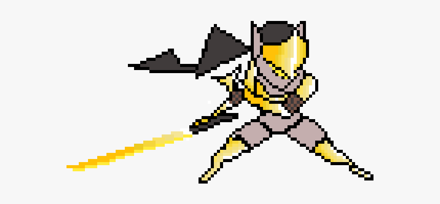 Overwatch Pixel Art Genji, HD Png Download, Free Download