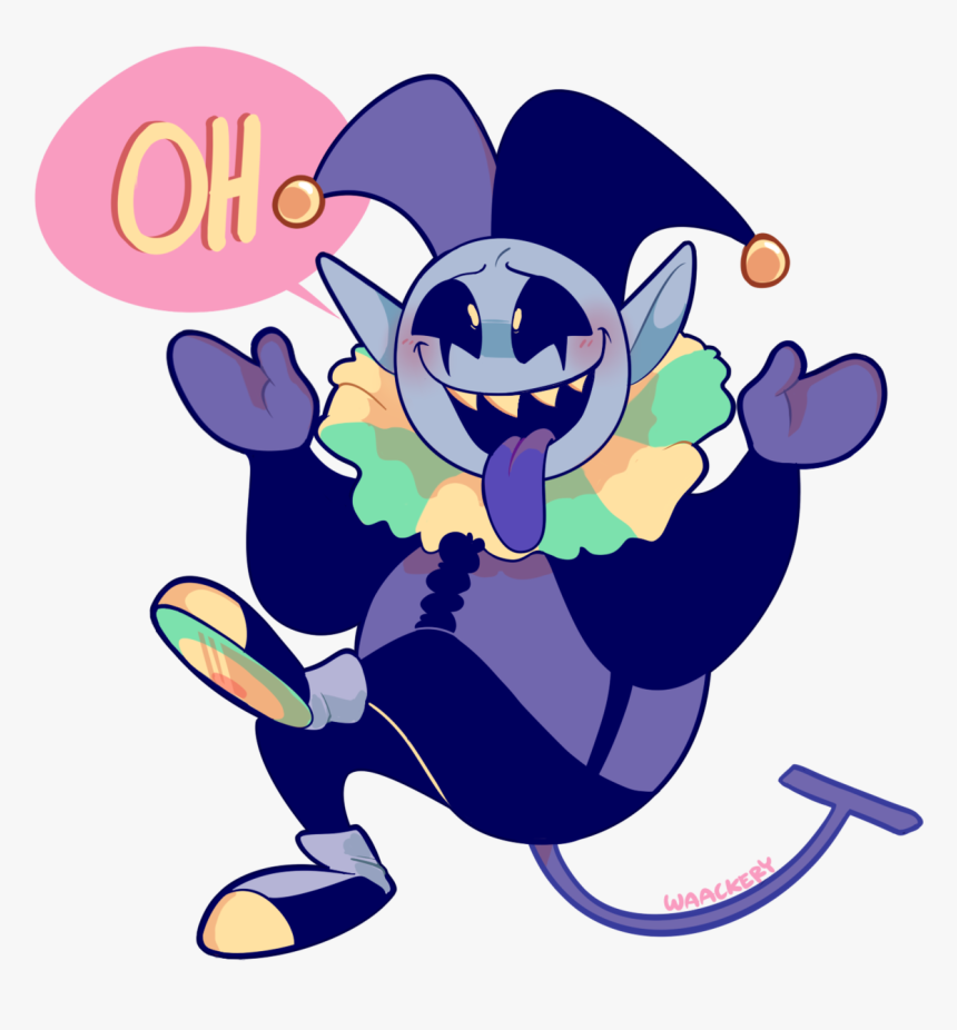 Deltarune Fanart Jevil, HD Png Download, Free Download