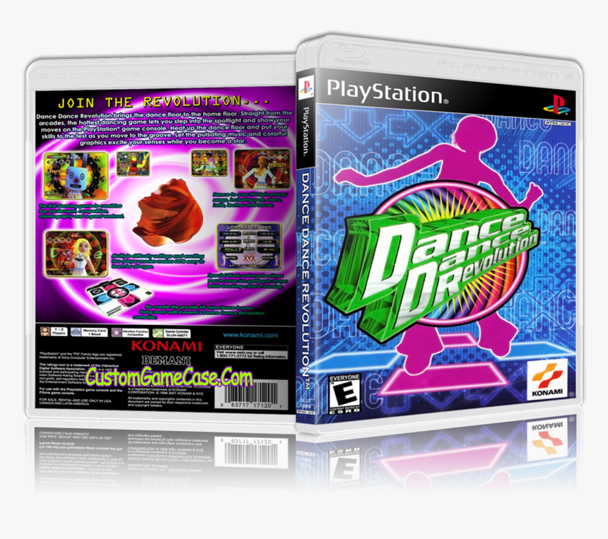 Dance Dance Revolution Ddr - Spyro The Dragon Ps3 Case, HD Png Download, Free Download