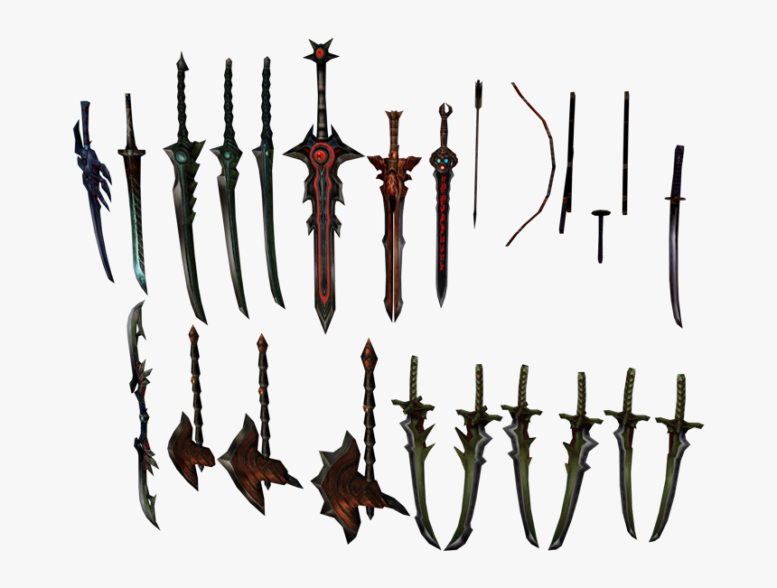 Download Zip Archive - Onimusha 3 All Weapons, HD Png Download, Free Download