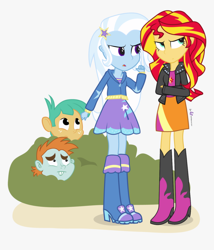 Sunset Shimmer X Trixie Eg, HD Png Download, Free Download