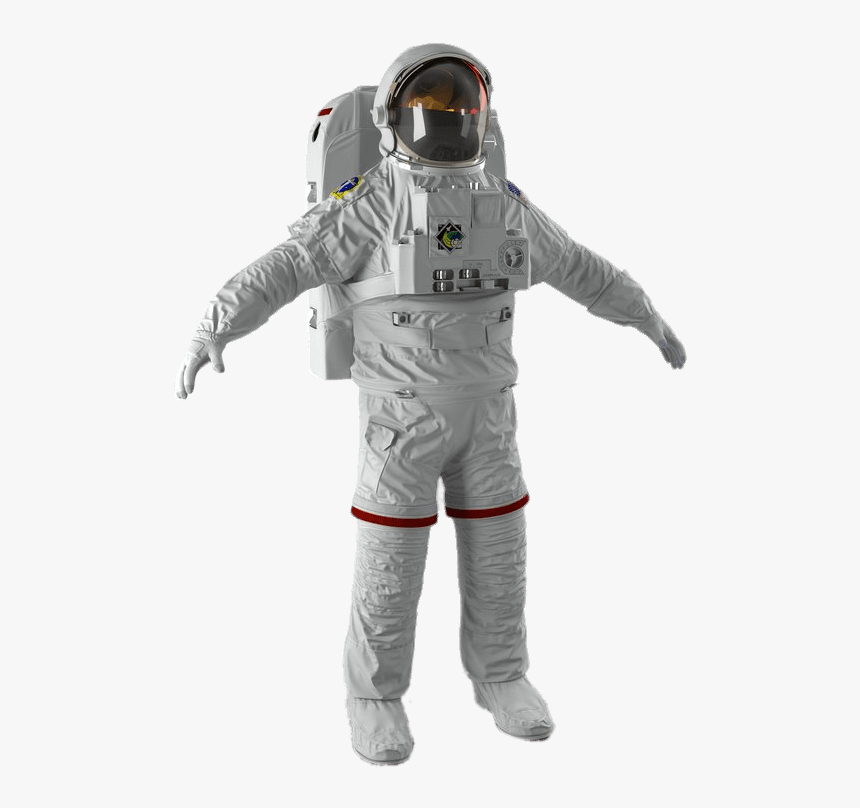 Transparent Hazmat Suit Clipart - Space Suit Astronaut Oxygen Tank, HD Png Download, Free Download