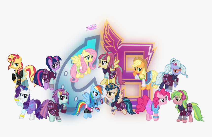 Mlp Art,my Little Pony,мой Маленький Zap,lemon Zest,pinkie - My Little Pony Equestria Girls Wondercolts Vs Shadowbolts, HD Png Download, Free Download