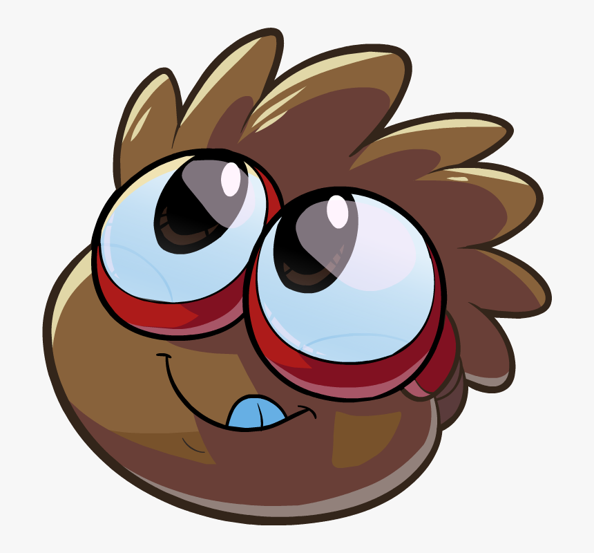 Image Found From The Cp Wiki - Club Penguin Brown Puffle, HD Png Download, Free Download