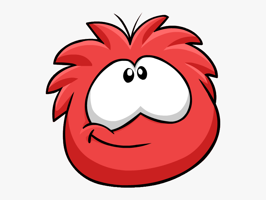 Red Puffle Club Penguin, HD Png Download, Free Download