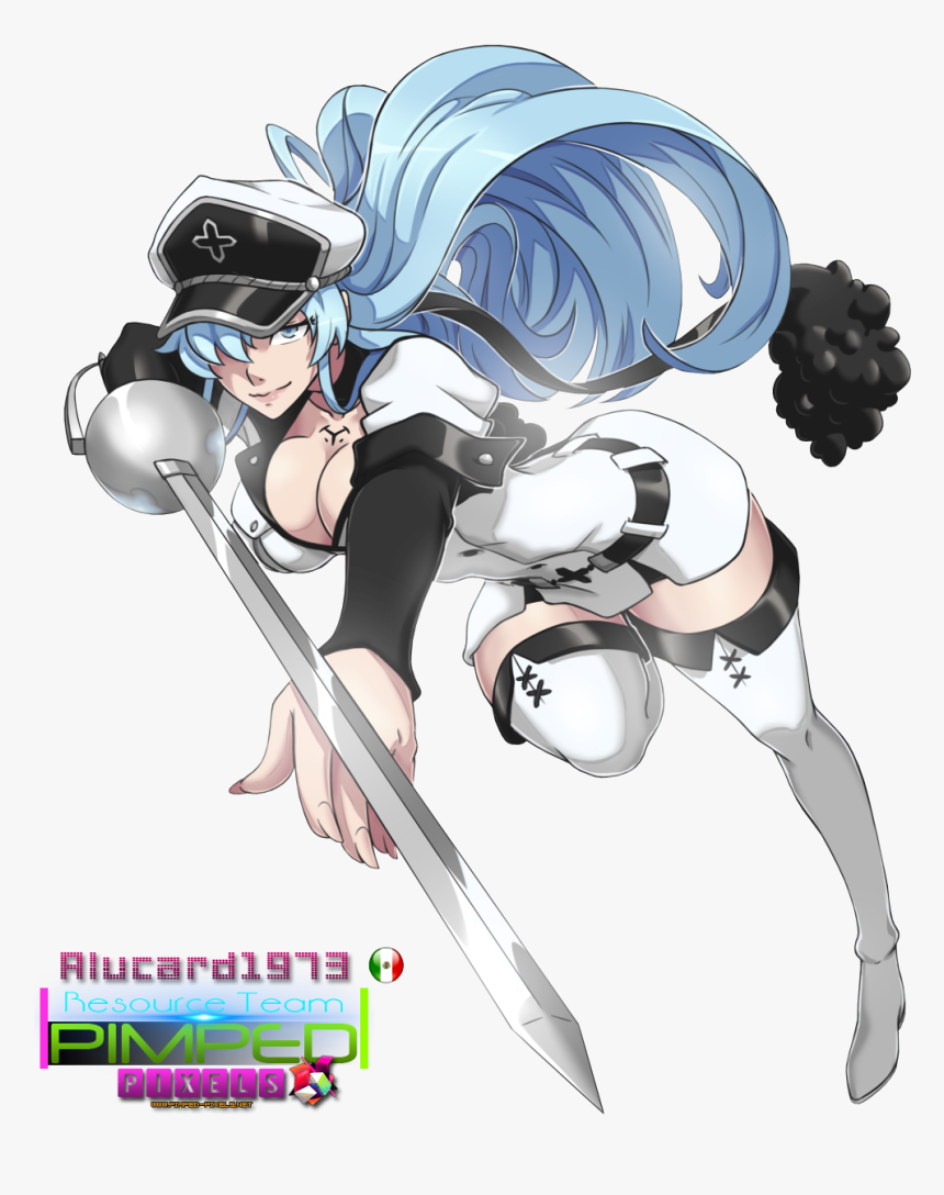 Esdeath - Cartoon, HD Png Download, Free Download