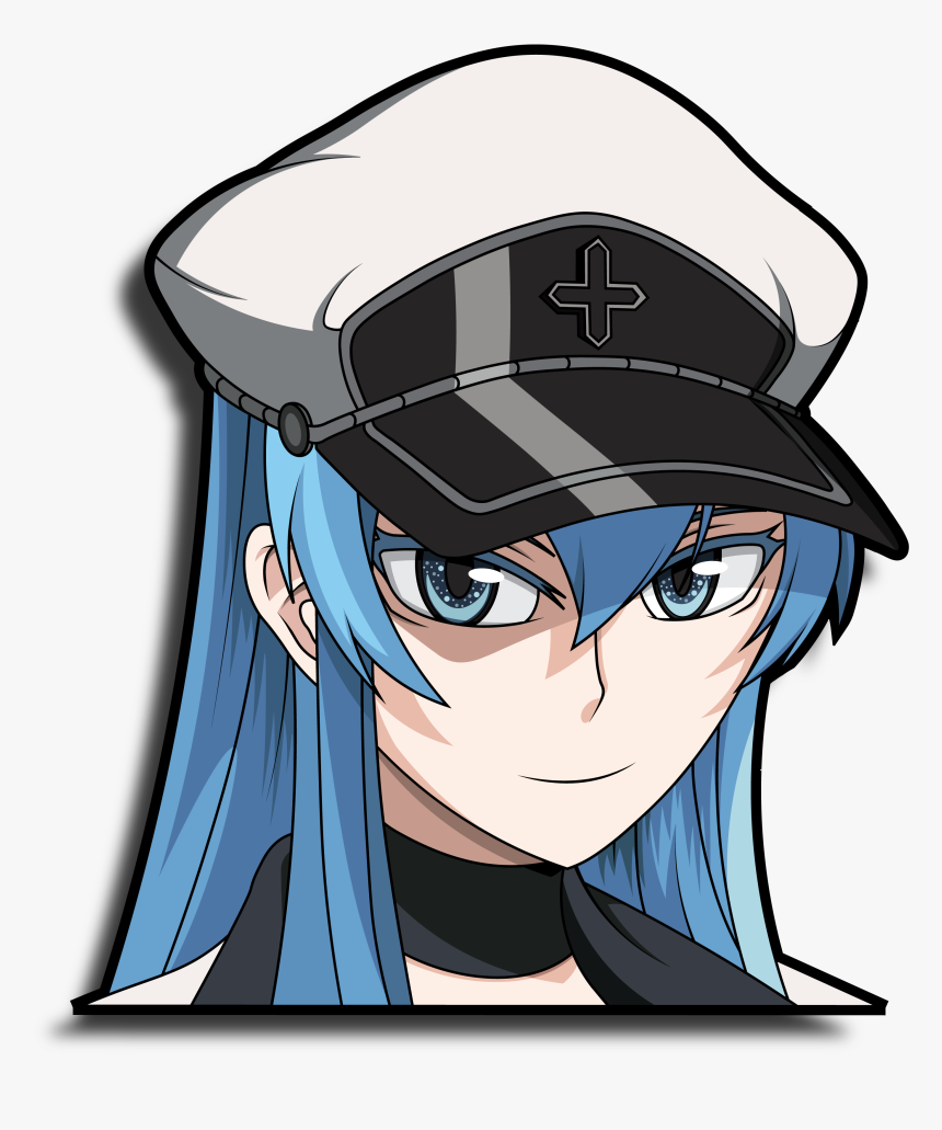 Image Of Esdeath Half Body - Cartoon, HD Png Download, Free Download