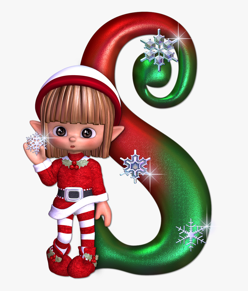 Abecedarios Y Gifs De - Santa Claus Clipart, HD Png Download, Free Download