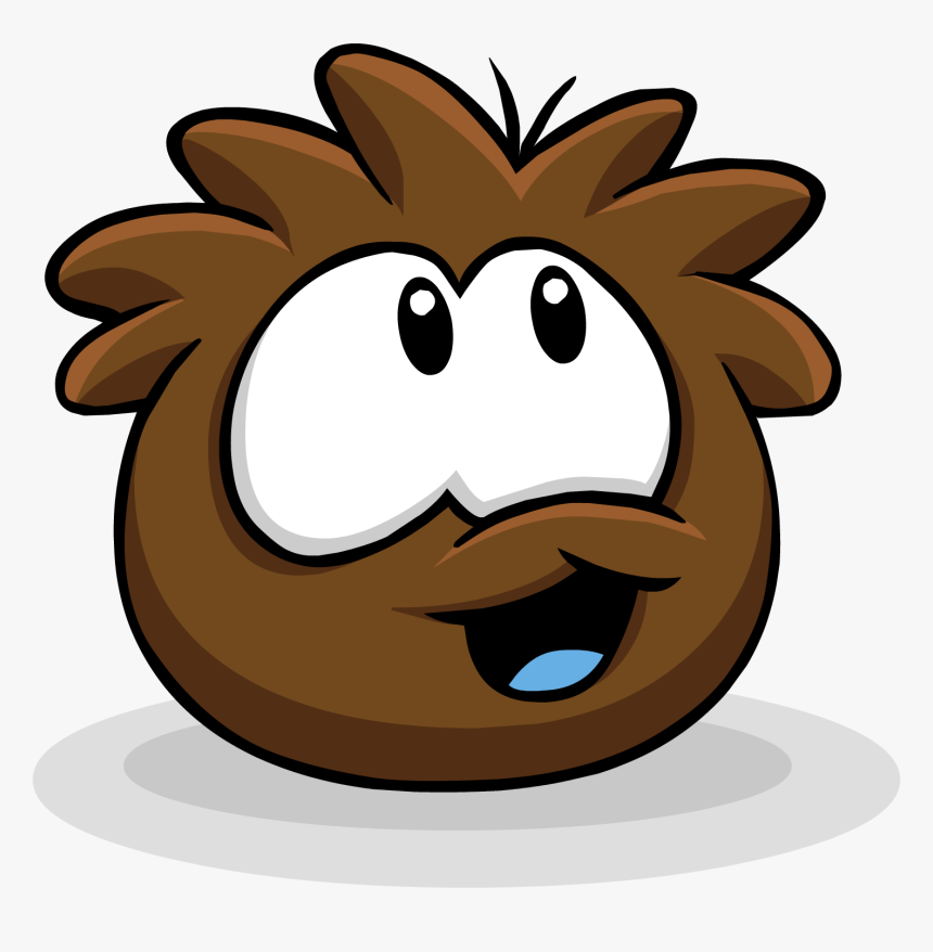 Club Penguin Rewritten Wiki - Brown Puffle Club Penguin, HD Png Download, Free Download