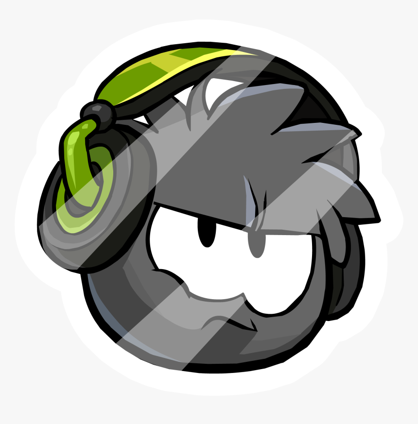 Dub Step"s Pin Icon - Cp Black Puffle, HD Png Download, Free Download