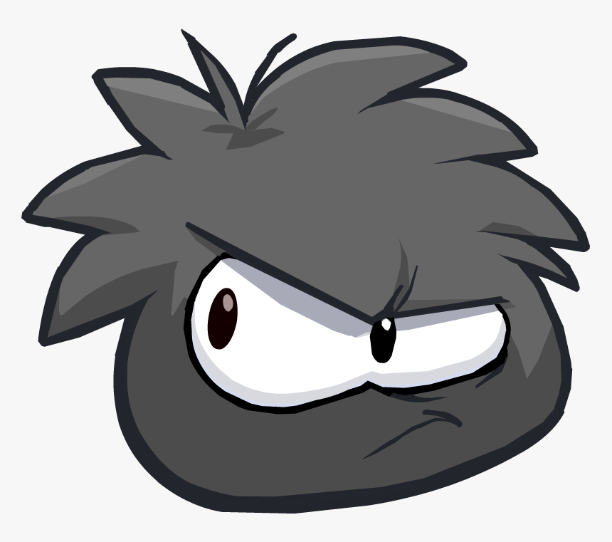 Black-puffle8 - Puffle, HD Png Download, Free Download