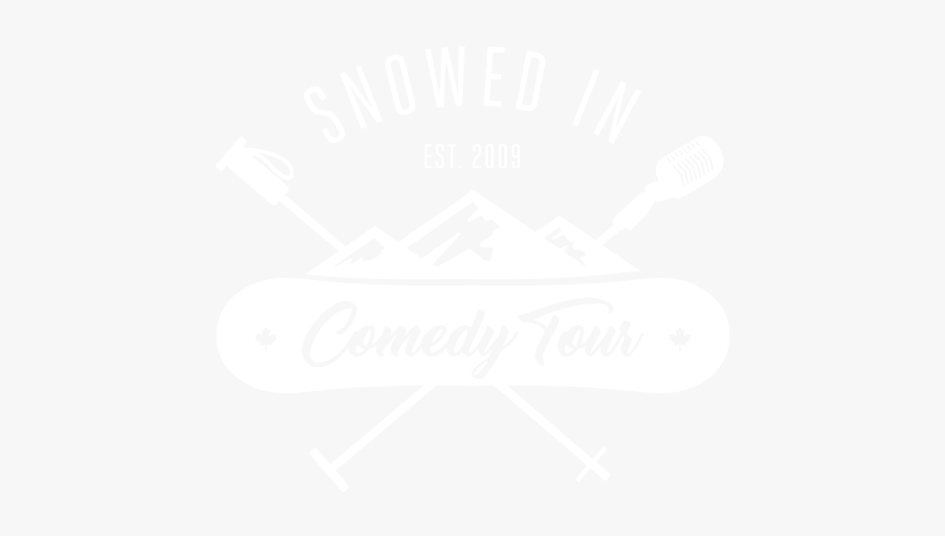 Snowedin Logo White - Snowed In Comedy Tour, HD Png Download, Free Download