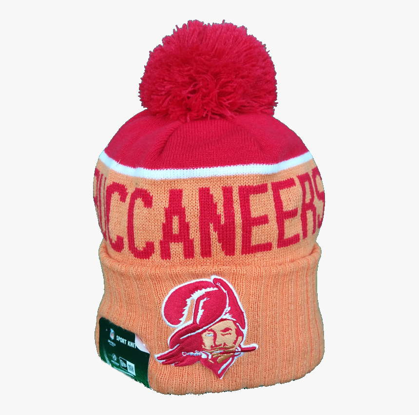 Tampa Bay Buccaneers Vintage Sideline Knit Pom Toque - Tampa Bay Buccaneers Vintage Toque, HD Png Download, Free Download